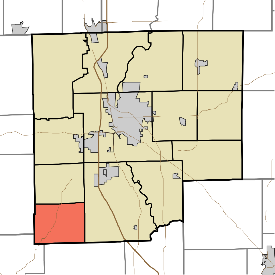 Locator map of Jackson