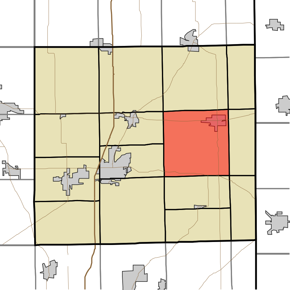 Locator map of Wilmington