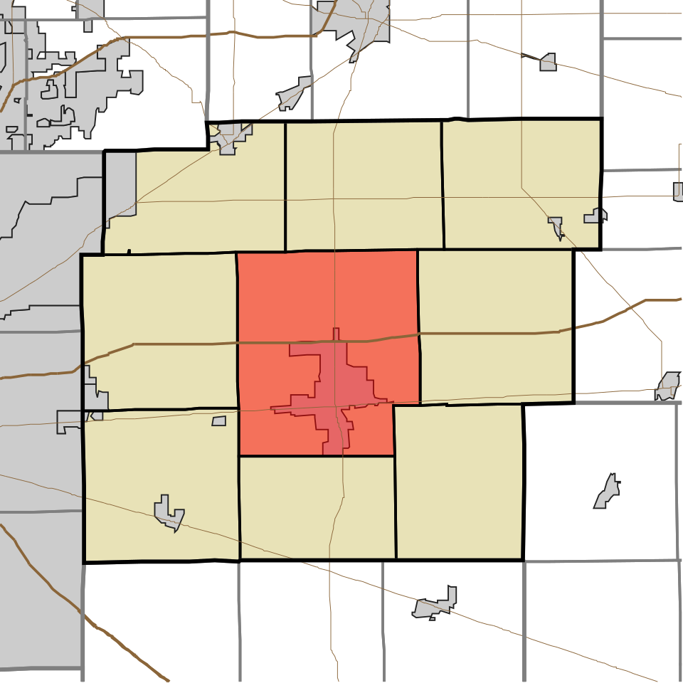 Locator map of Center