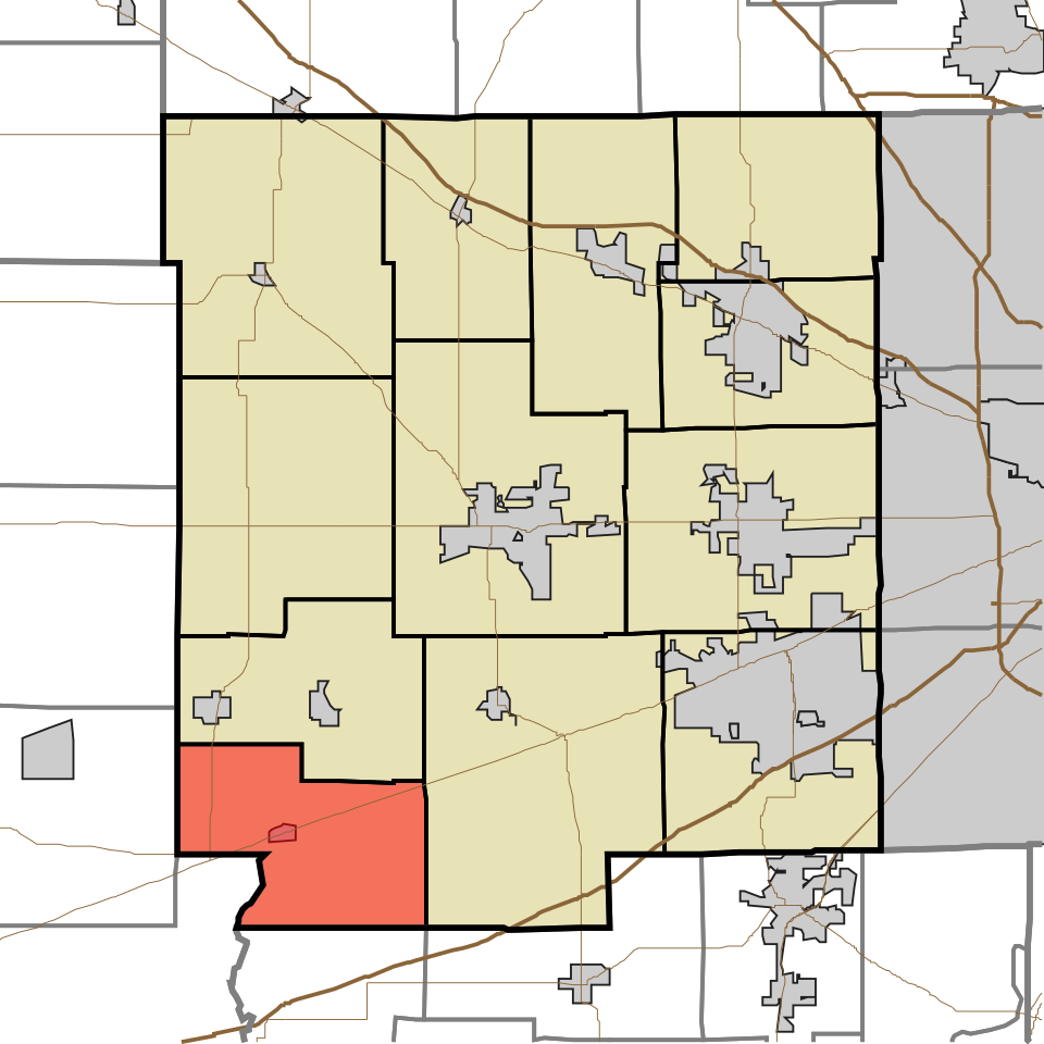 Locator map of Franklin
