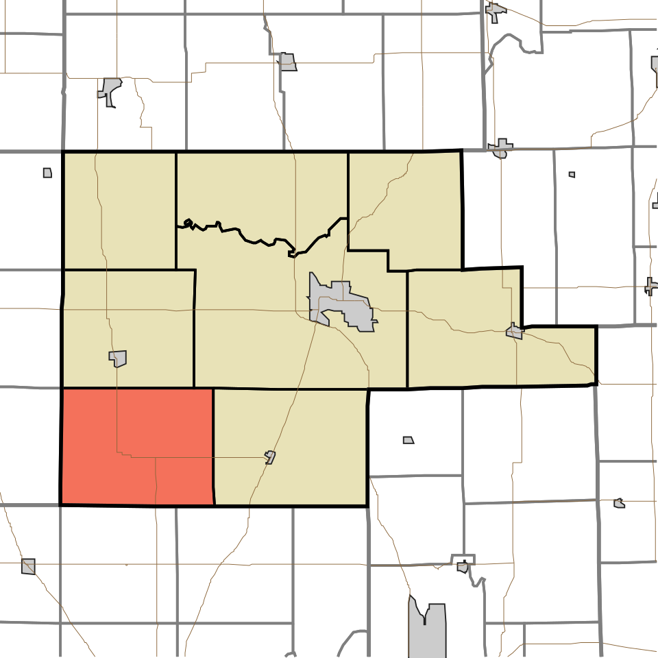 Locator map of Wayne