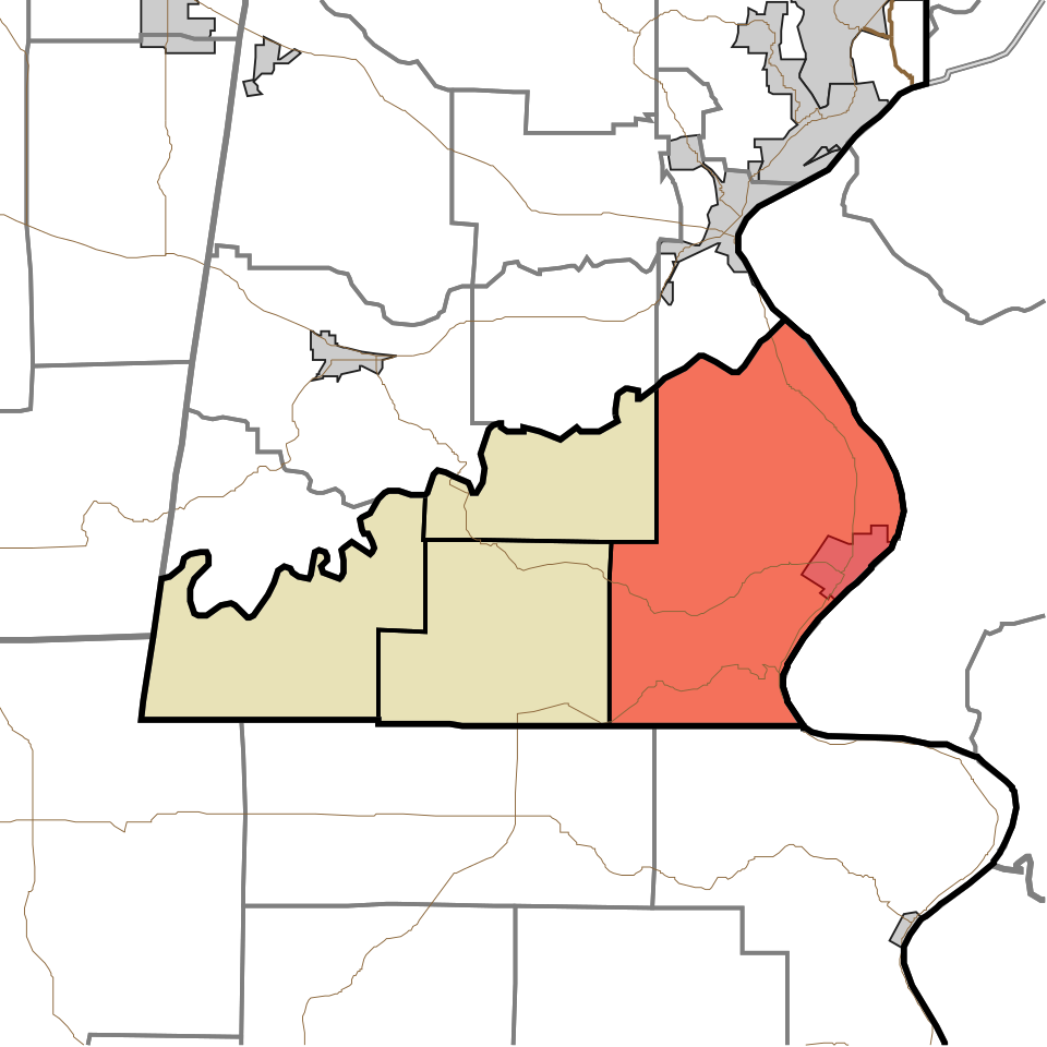 Map of Randolph