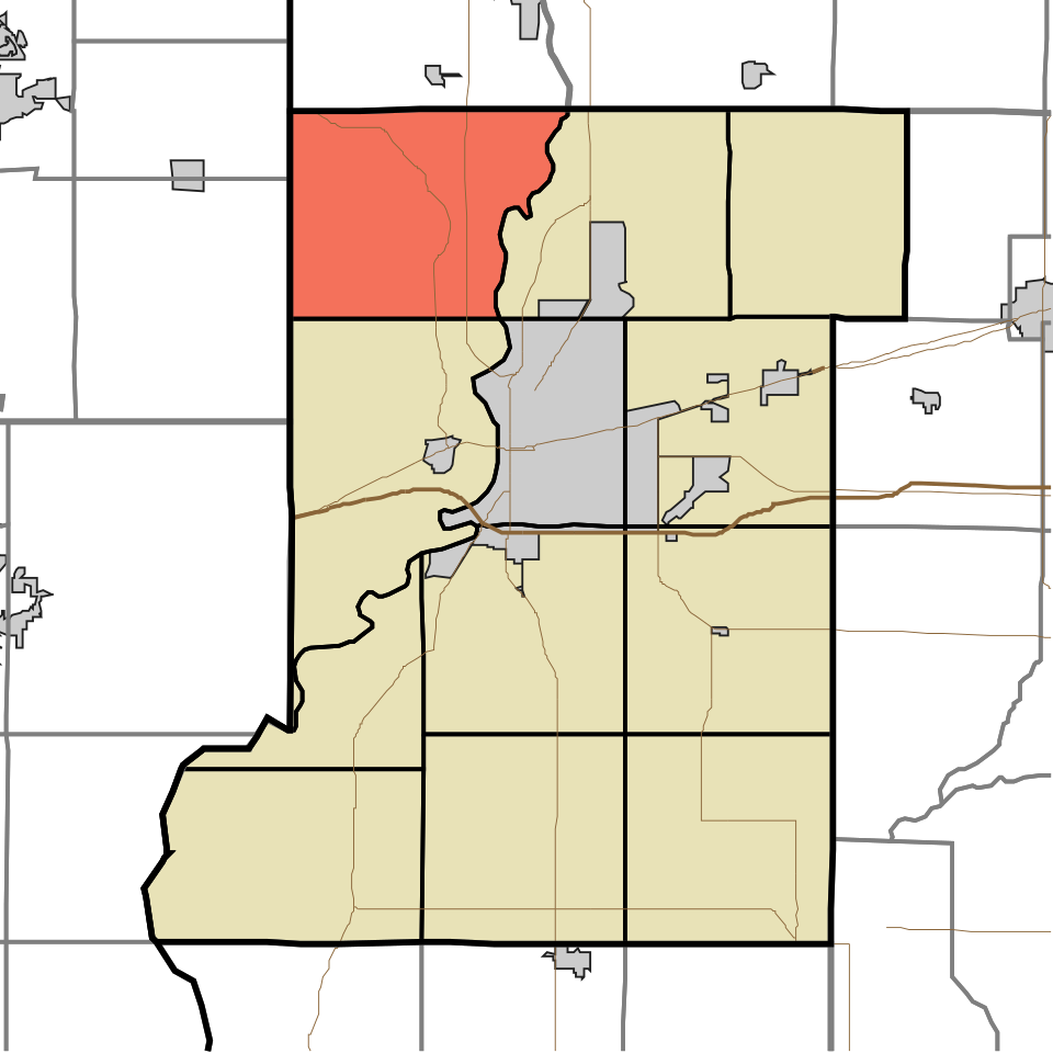 Map of Fayette