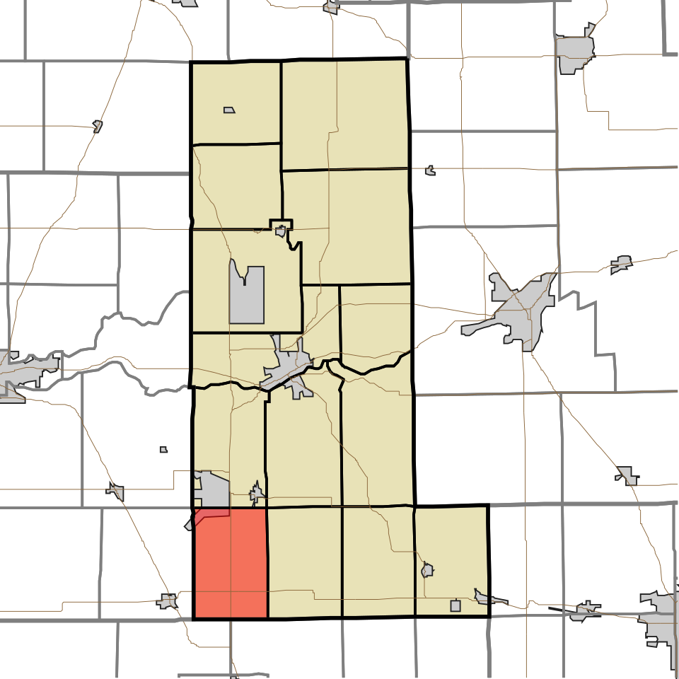 Locator map of Deer Creek
