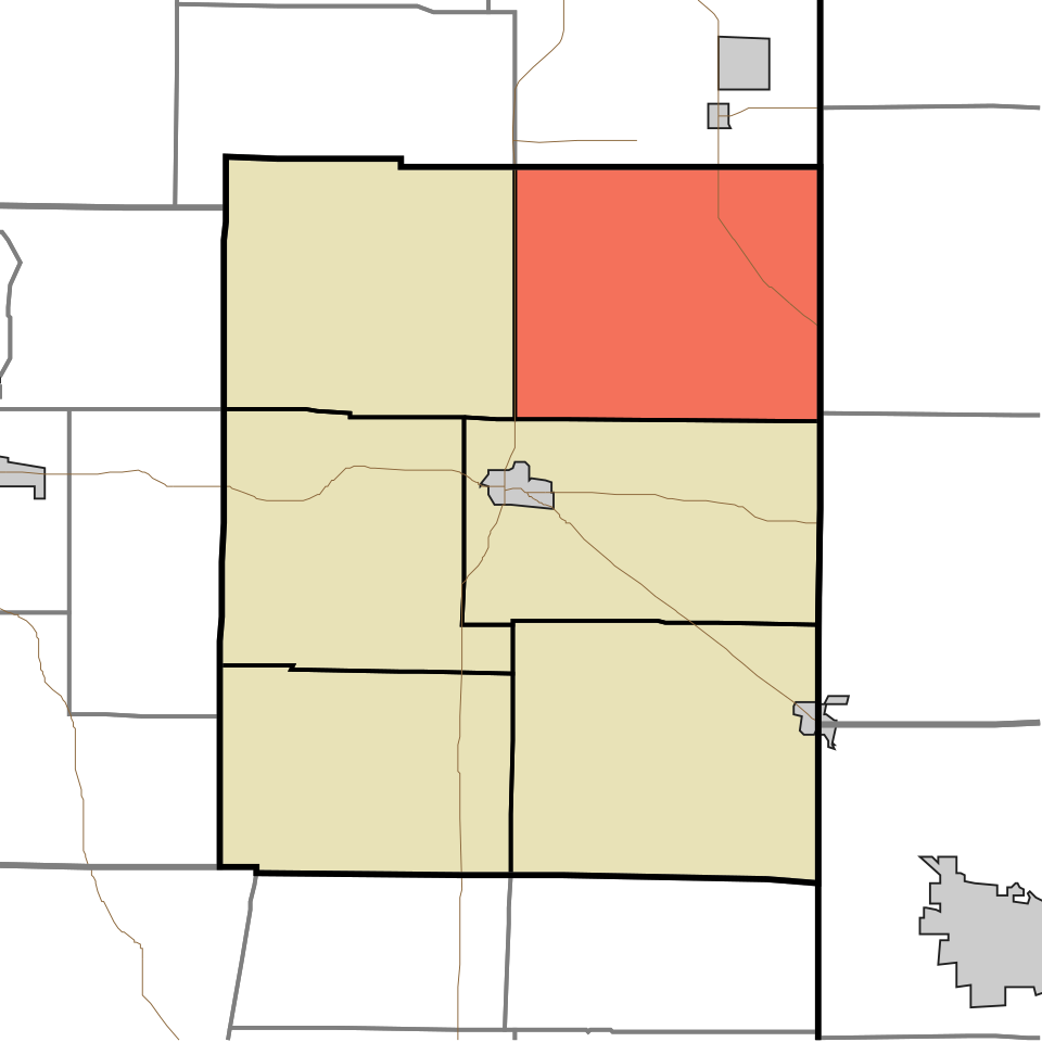 Locator map of Harrison