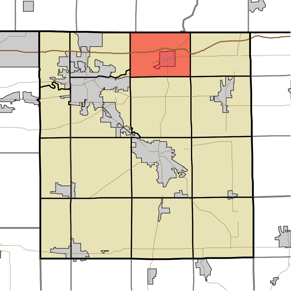 Locator map of Washington