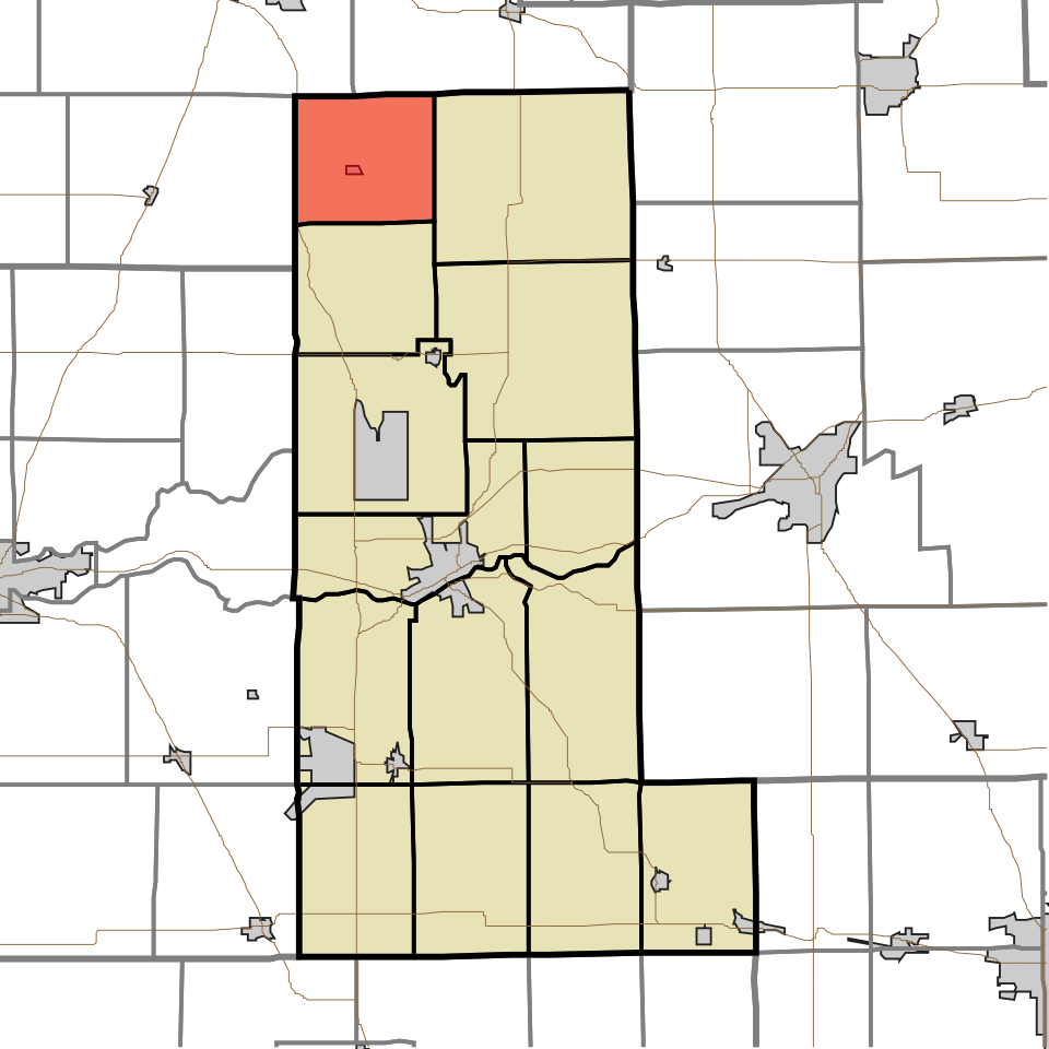Locator map of Allen