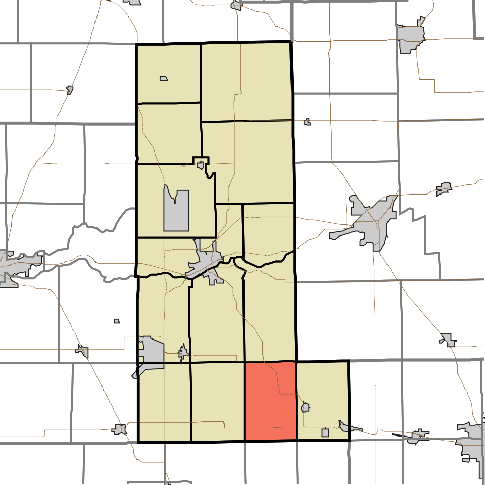 Locator map of Harrison