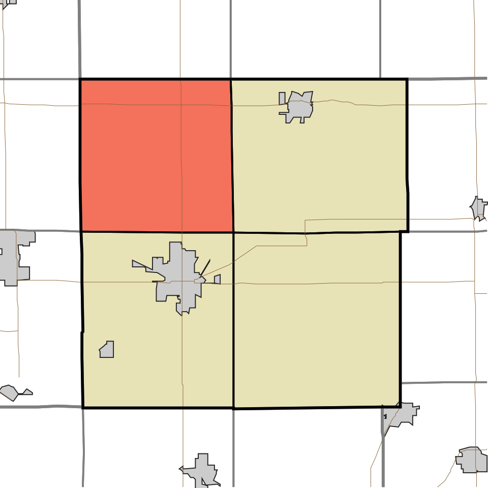 Locator map of Washington