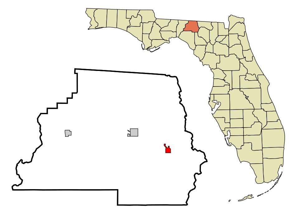 Locator map of Lee