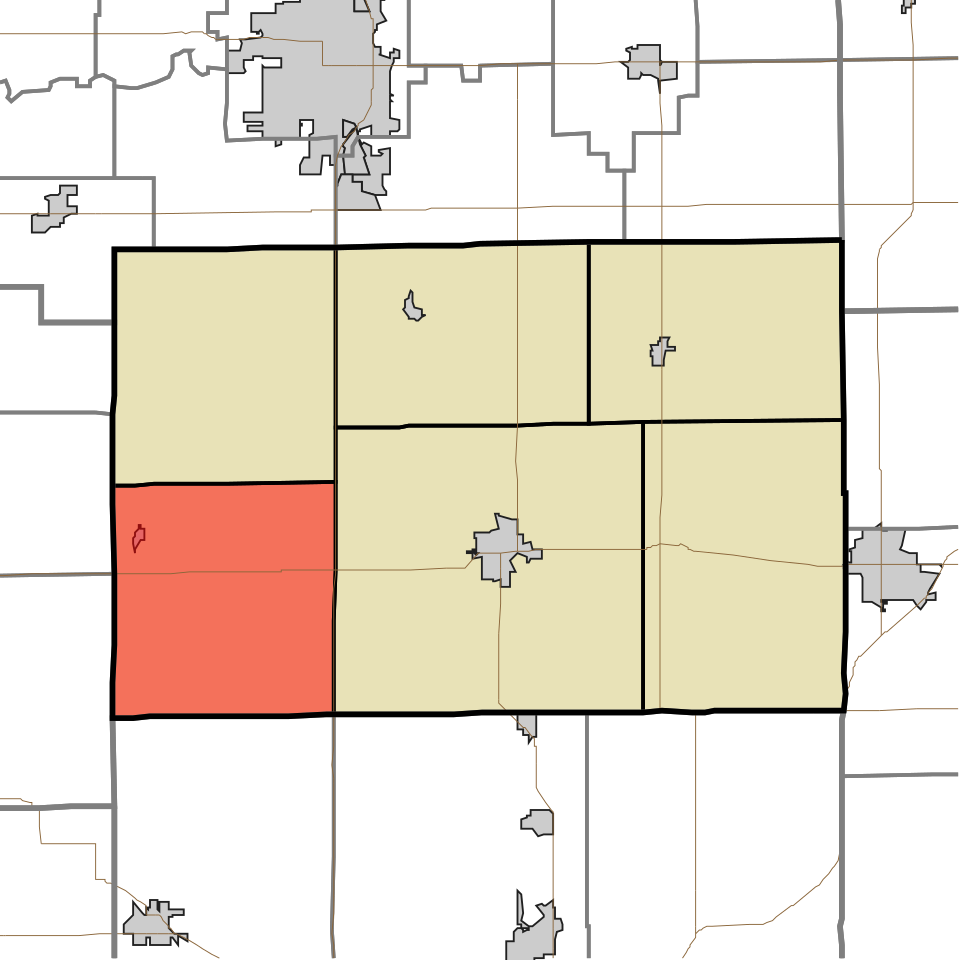 Locator map of Jefferson