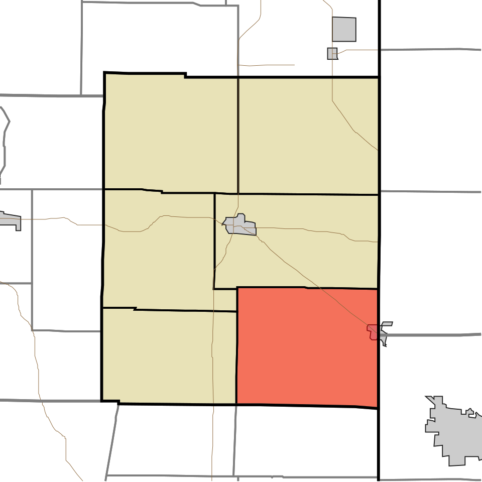 Locator map of Union