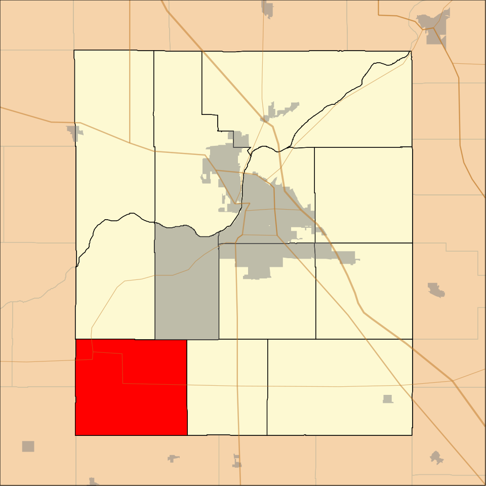 Locator map of Jackson