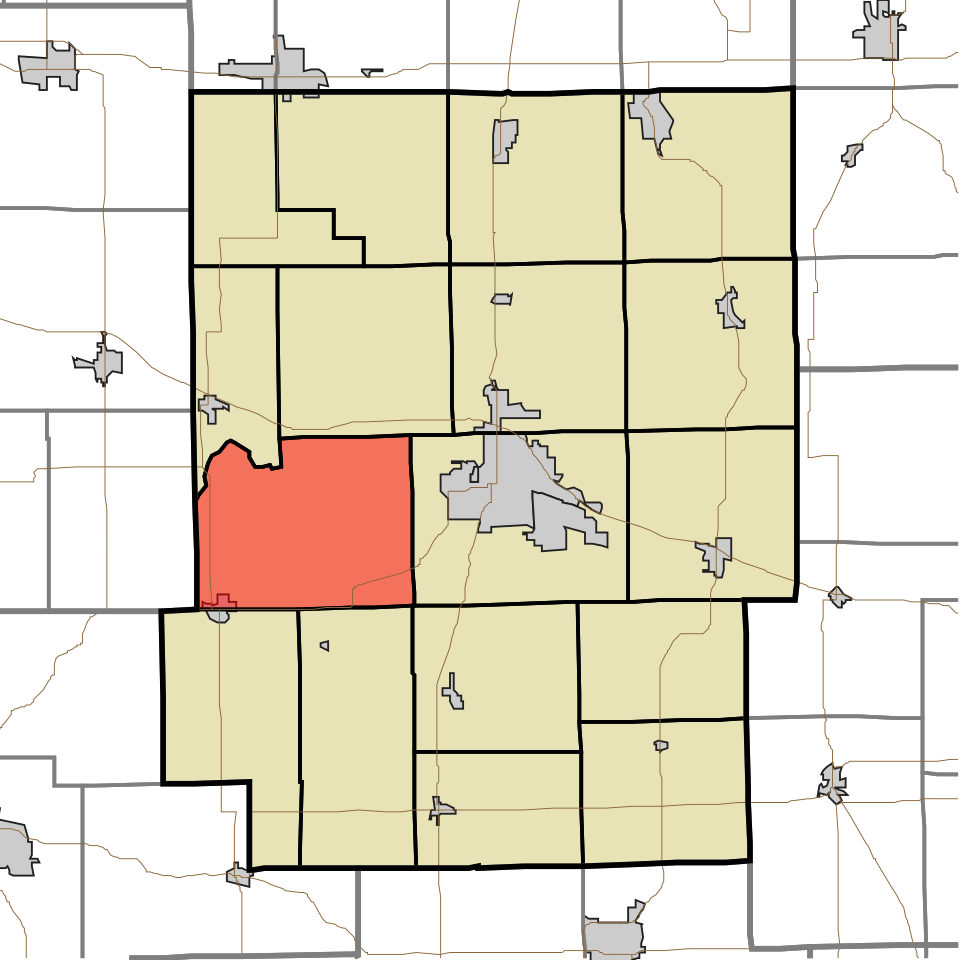 Map of Harrison