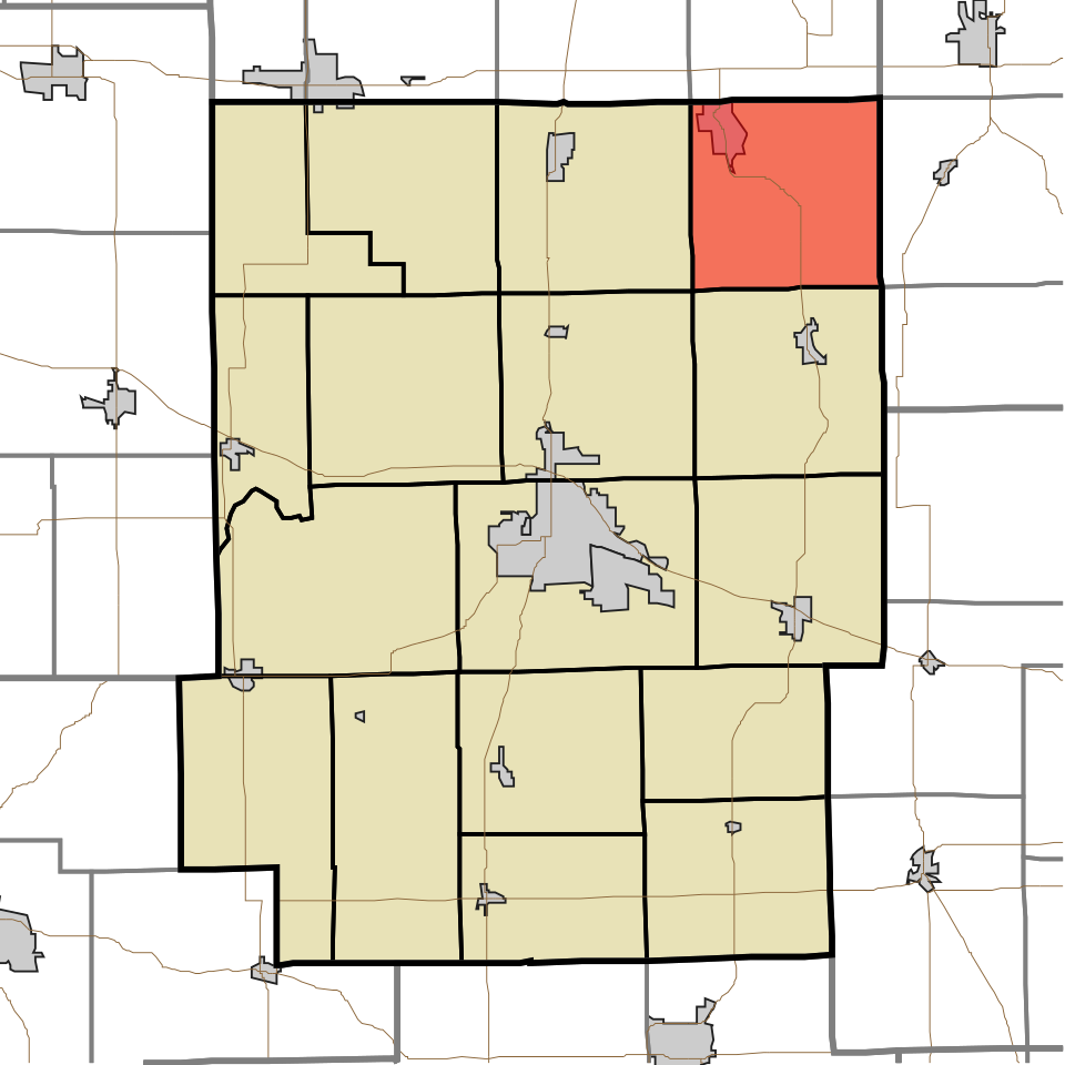 Map of Turkey Creek