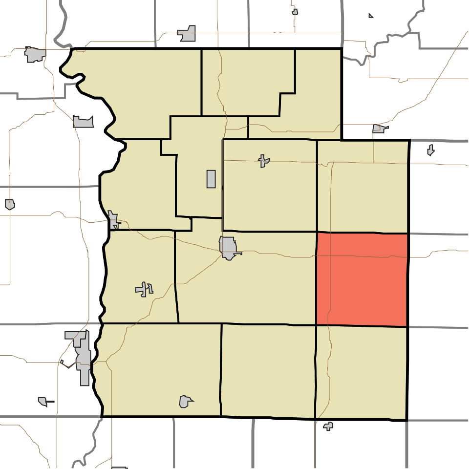 Locator map of Union
