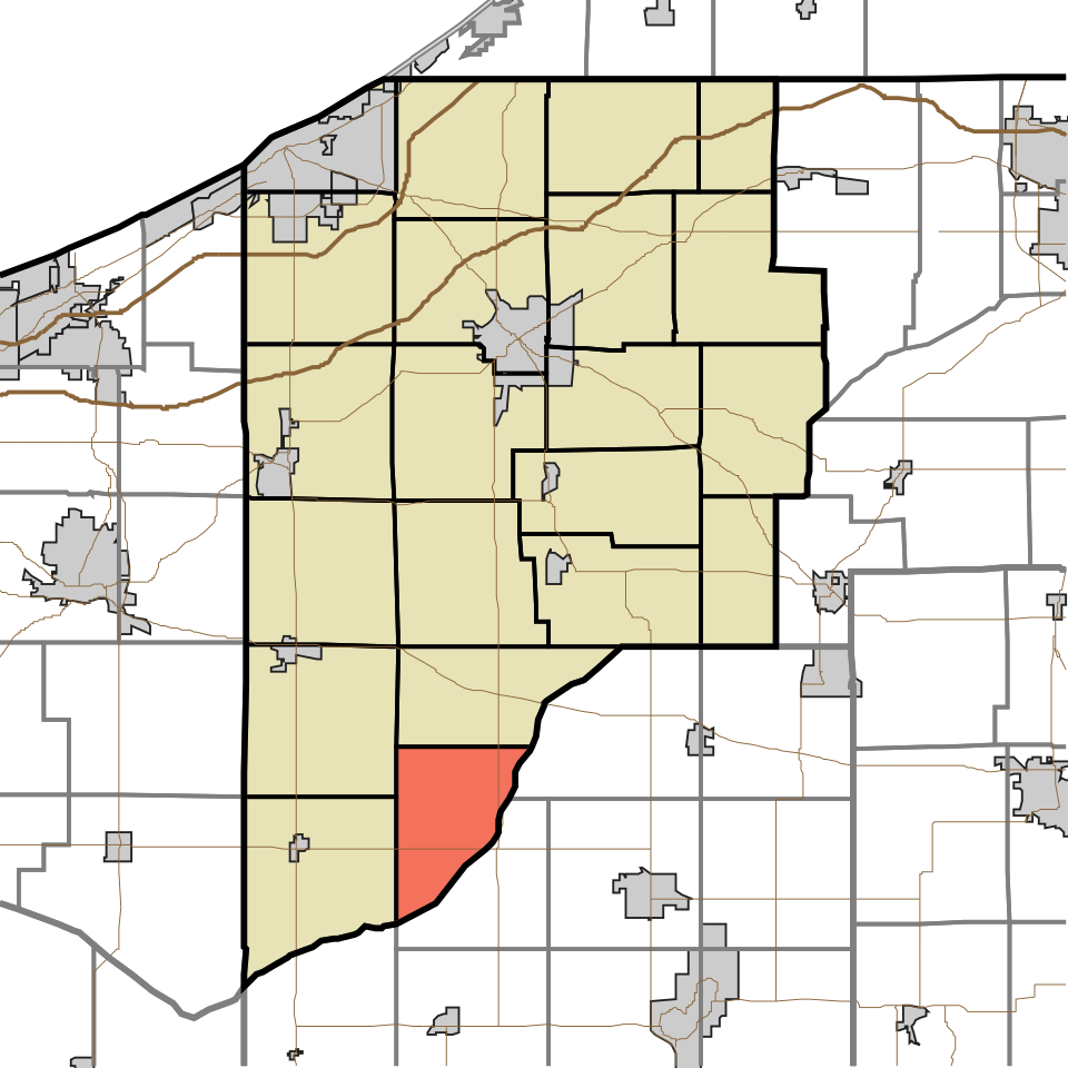 Locator map of Prairie