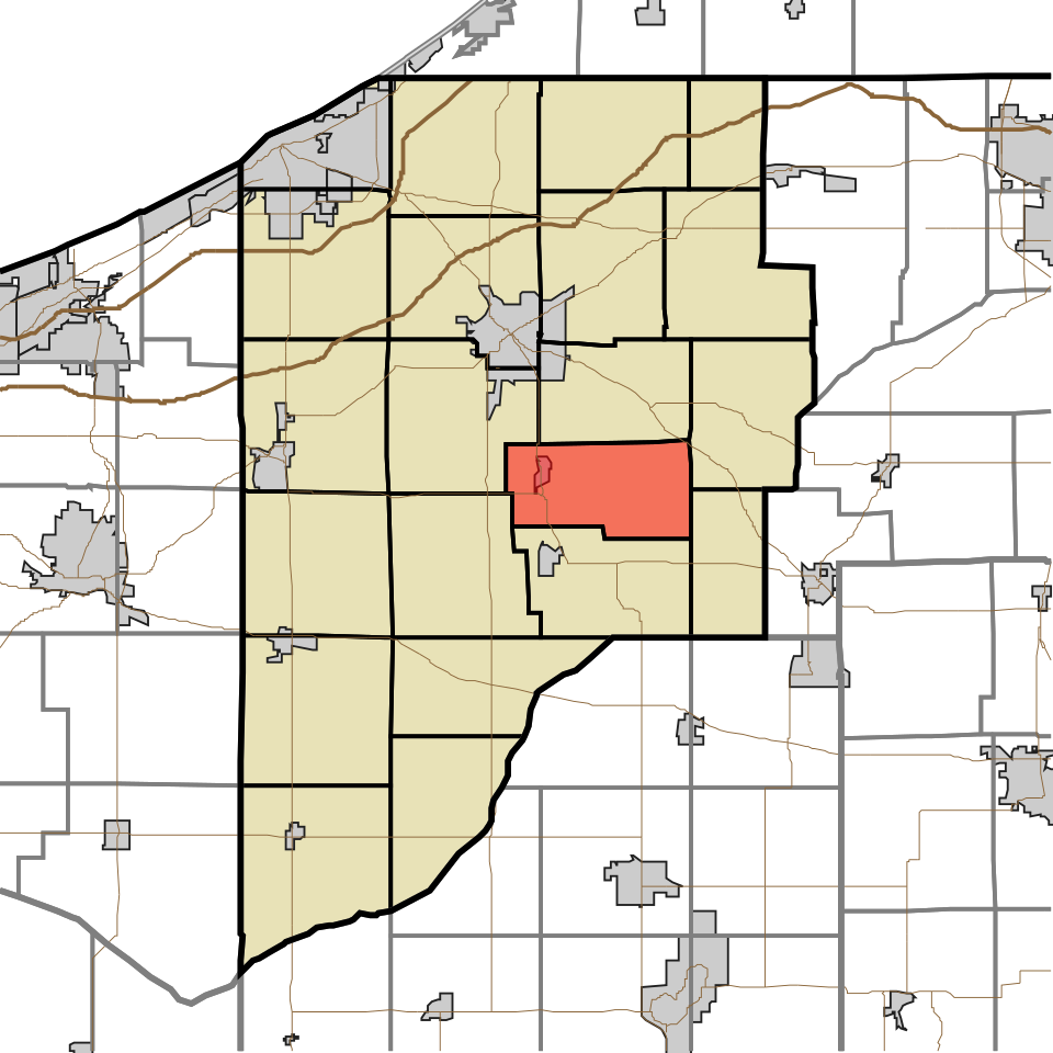 Locator map of Washington