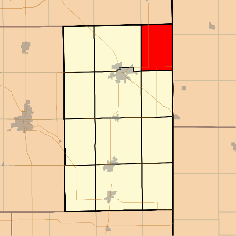 Locator map of Union