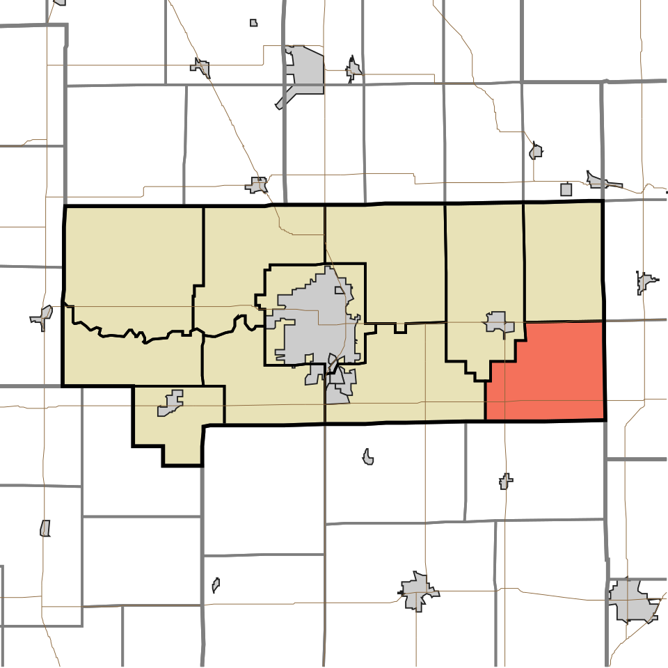 Locator map of Union