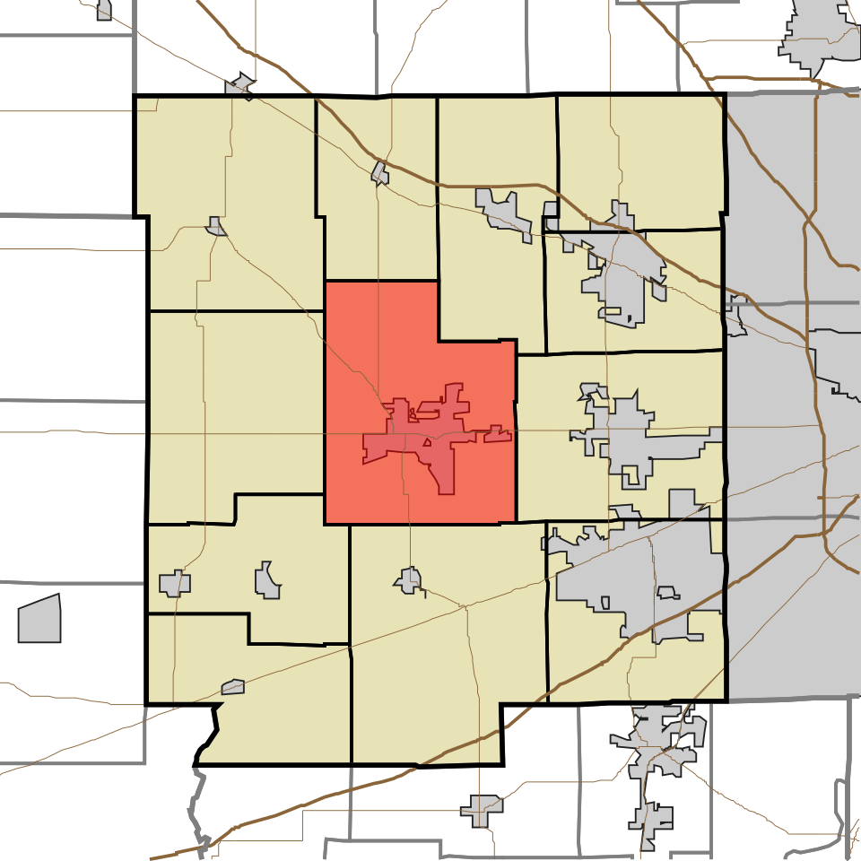 Locator map of Center