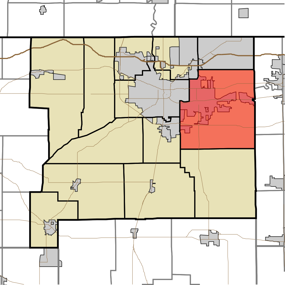 Locator map of Penn