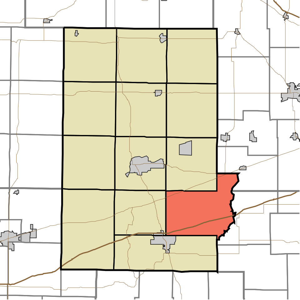 Locator map of Jefferson