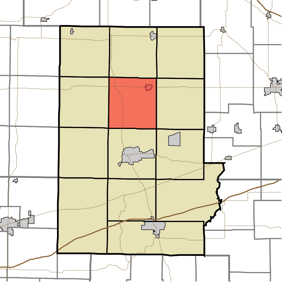 Locator map of Monroe