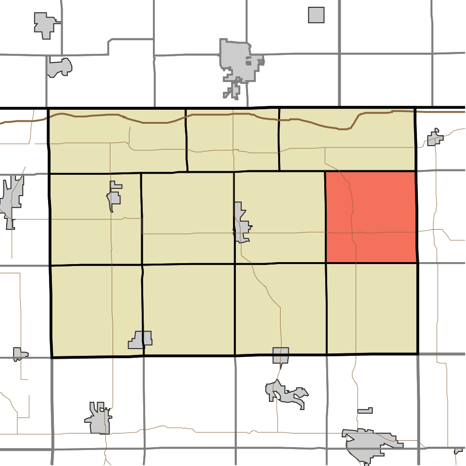Locator map of Springfield