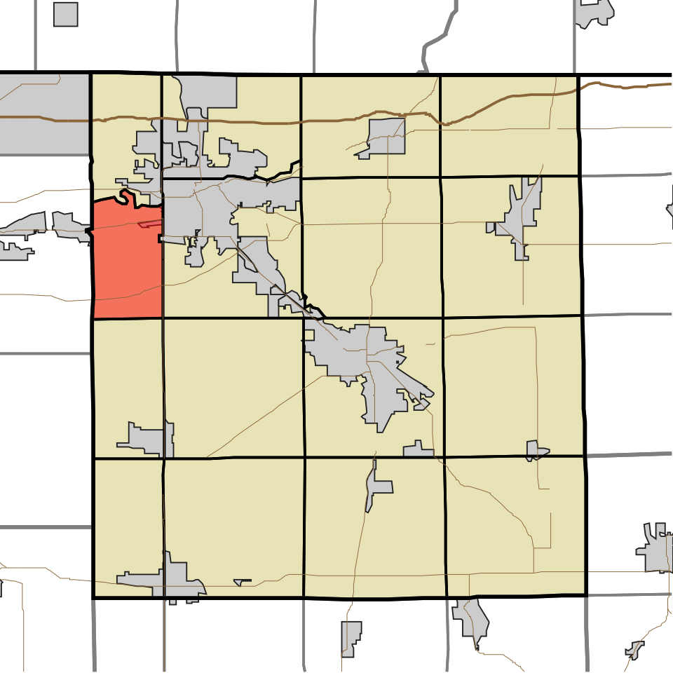 Locator map of Baugo