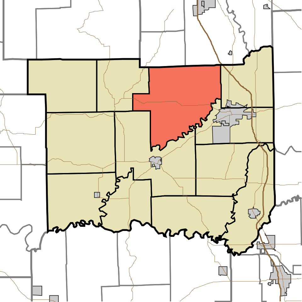 Locator map of Hamilton