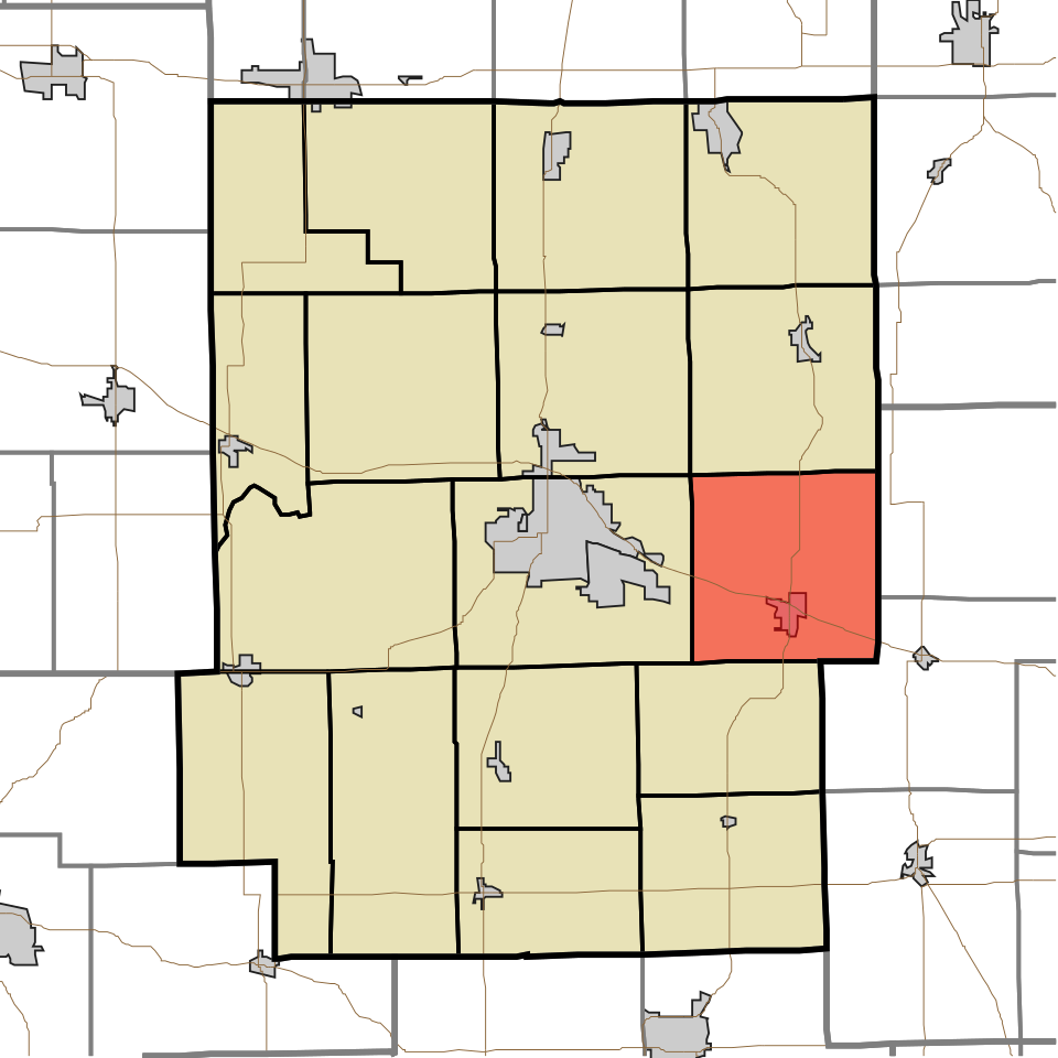 Locator map of Washington
