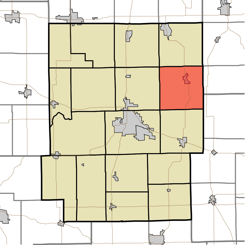 Locator map of Tippecanoe