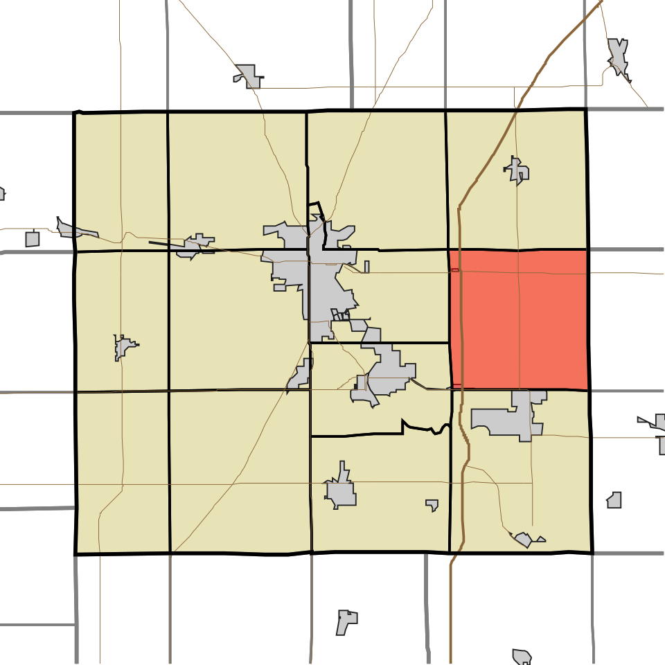 Locator map of Monroe