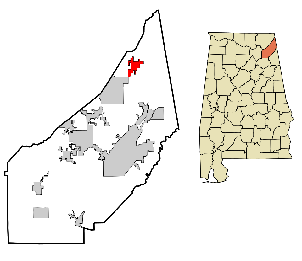 Locator map of Ider