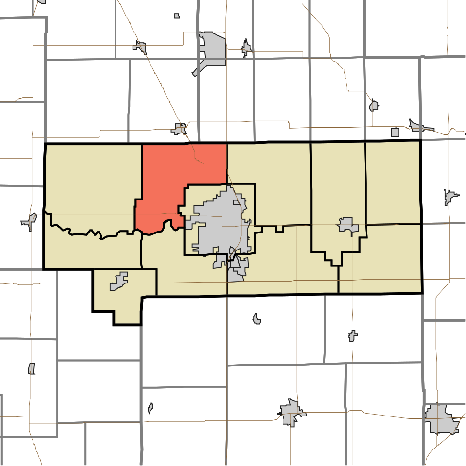Locator map of Clay