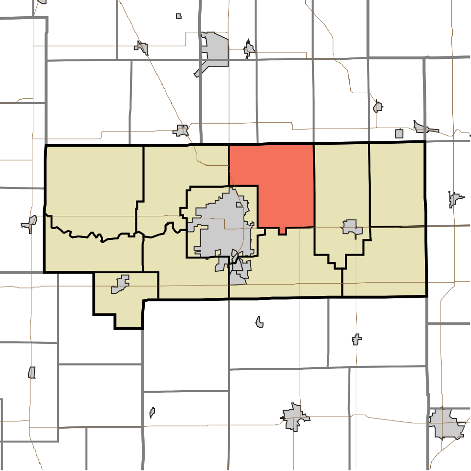 Locator map of Howard