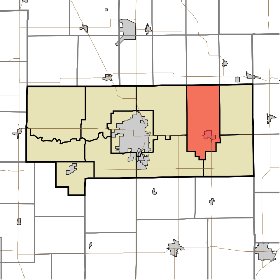 Locator map of Liberty