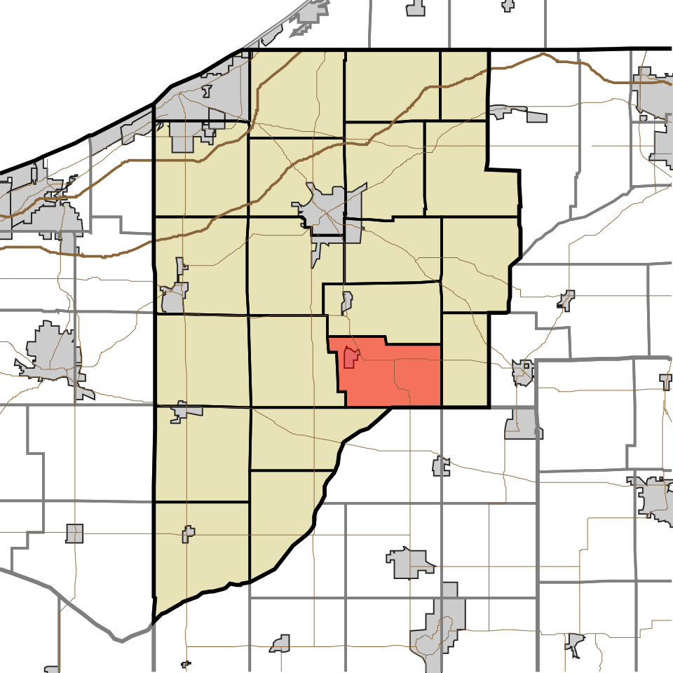 Locator map of Union