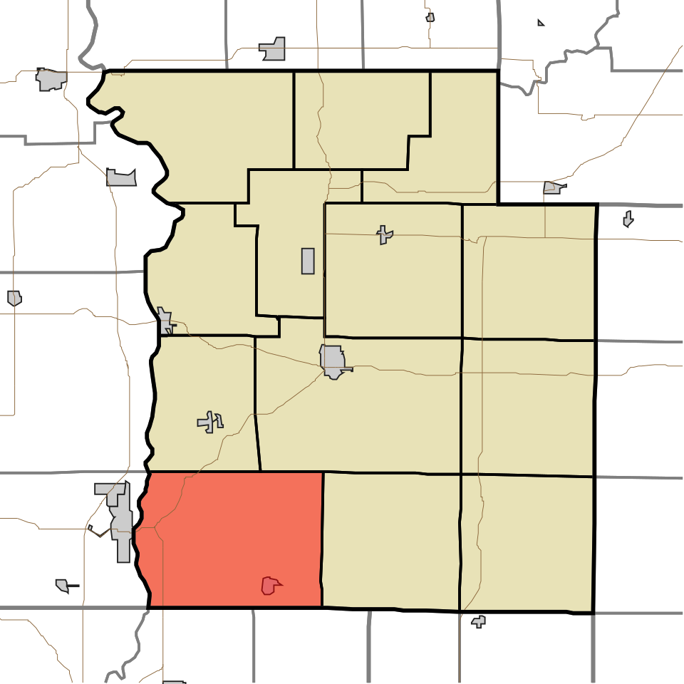 Locator map of Florida