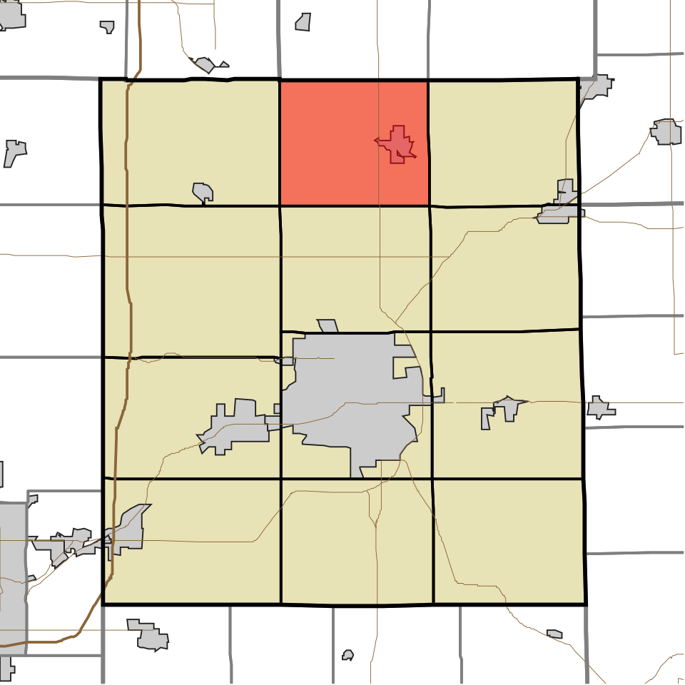 Locator map of Union