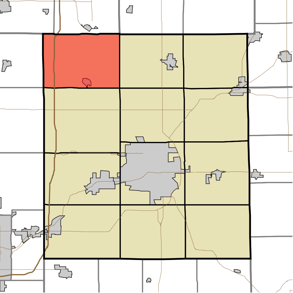 Locator map of Washington
