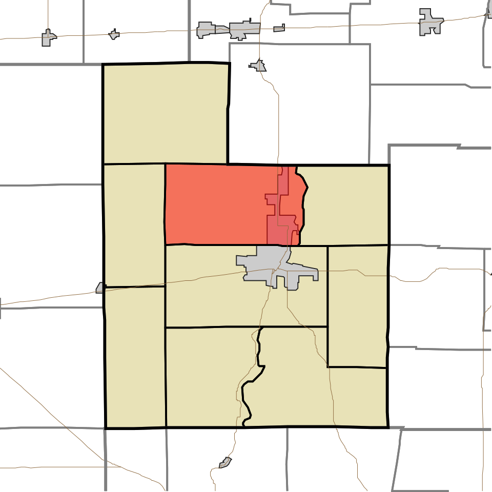 Map of Harrison