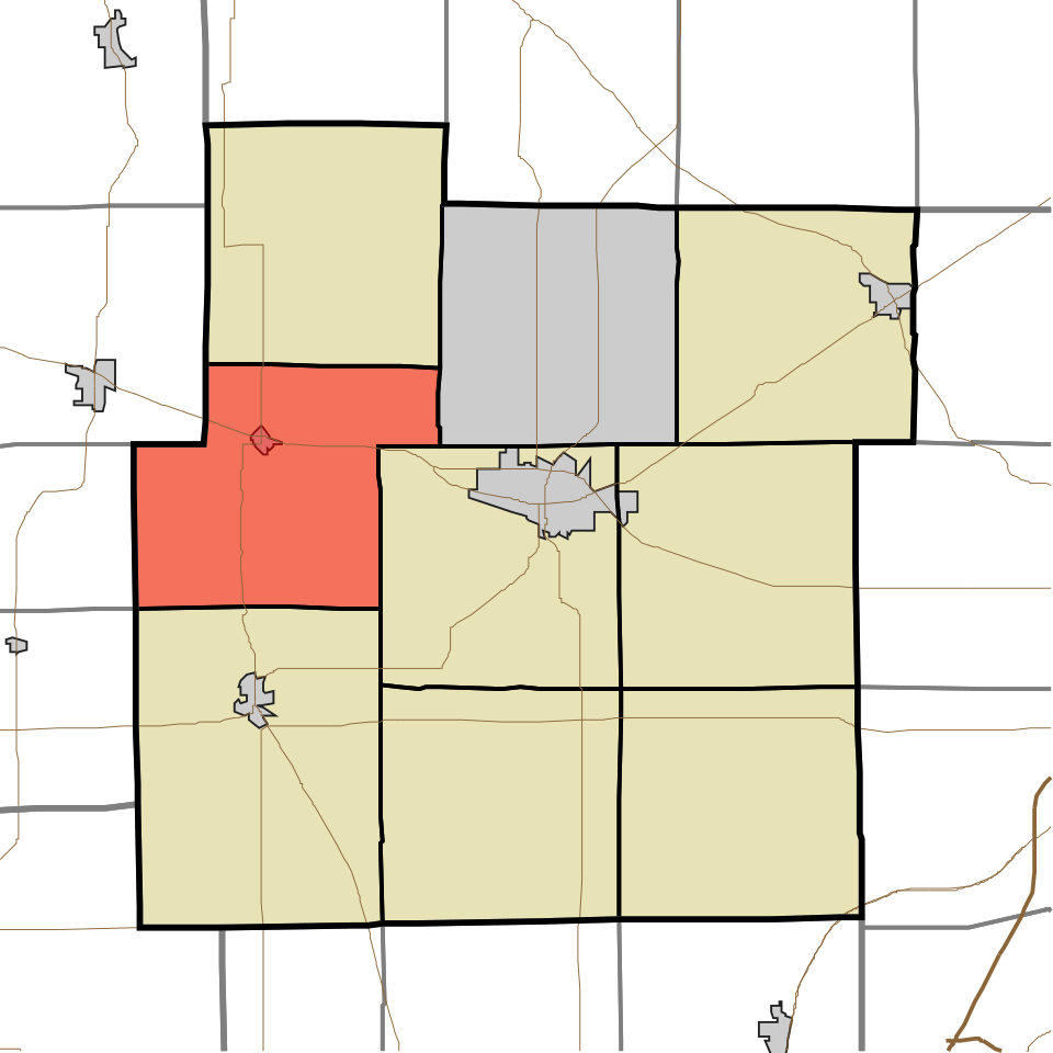 Locator map of Richland