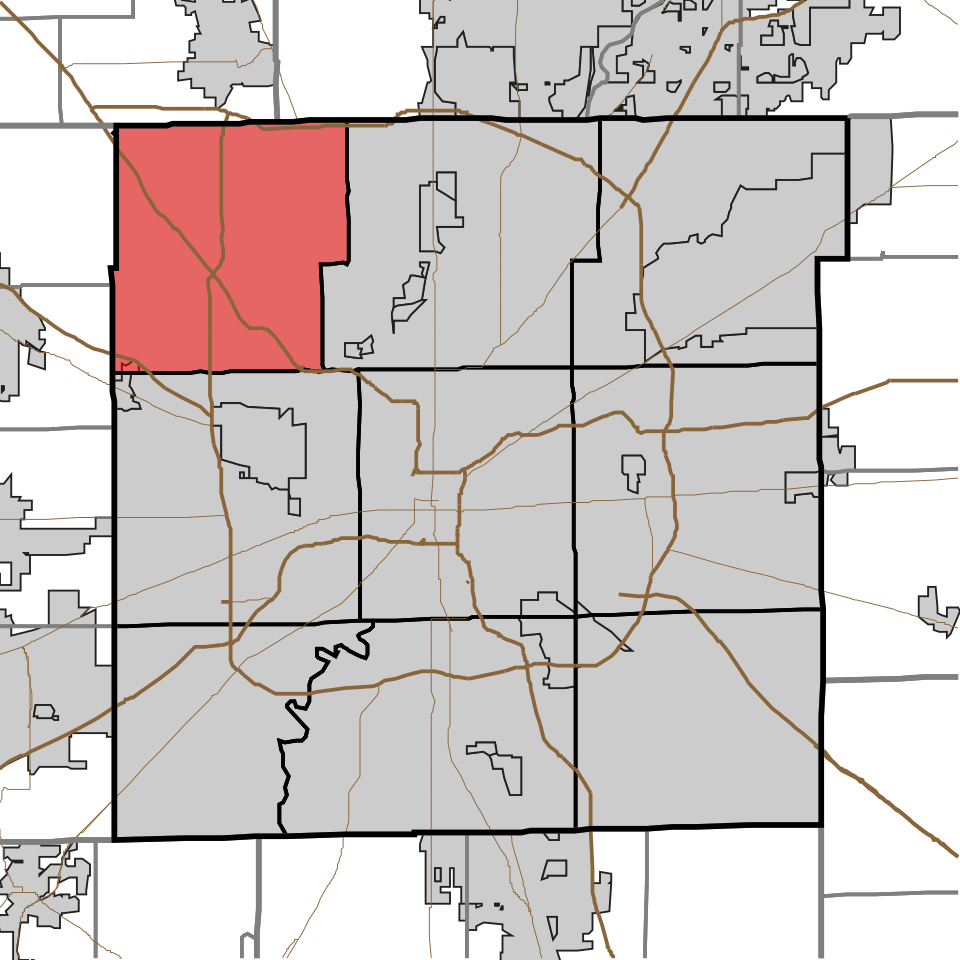 Locator map of Pike