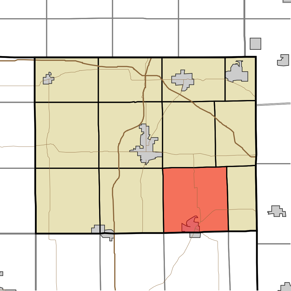 Locator map of Otsego