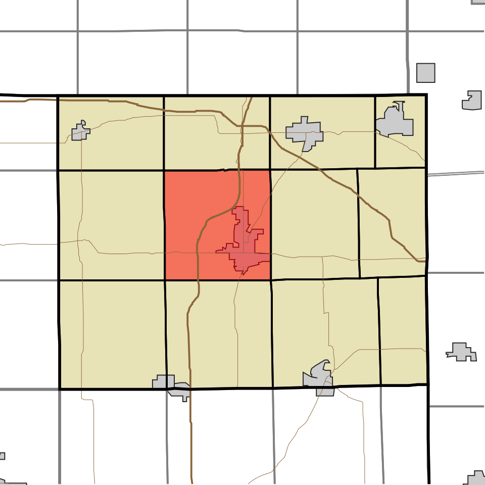 Locator map of Pleasant