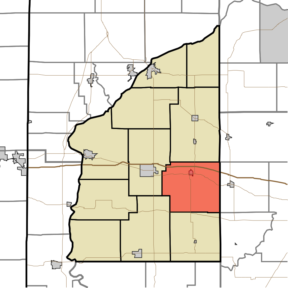 Locator map of Cain