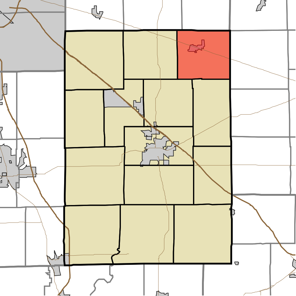 Locator map of Hanover