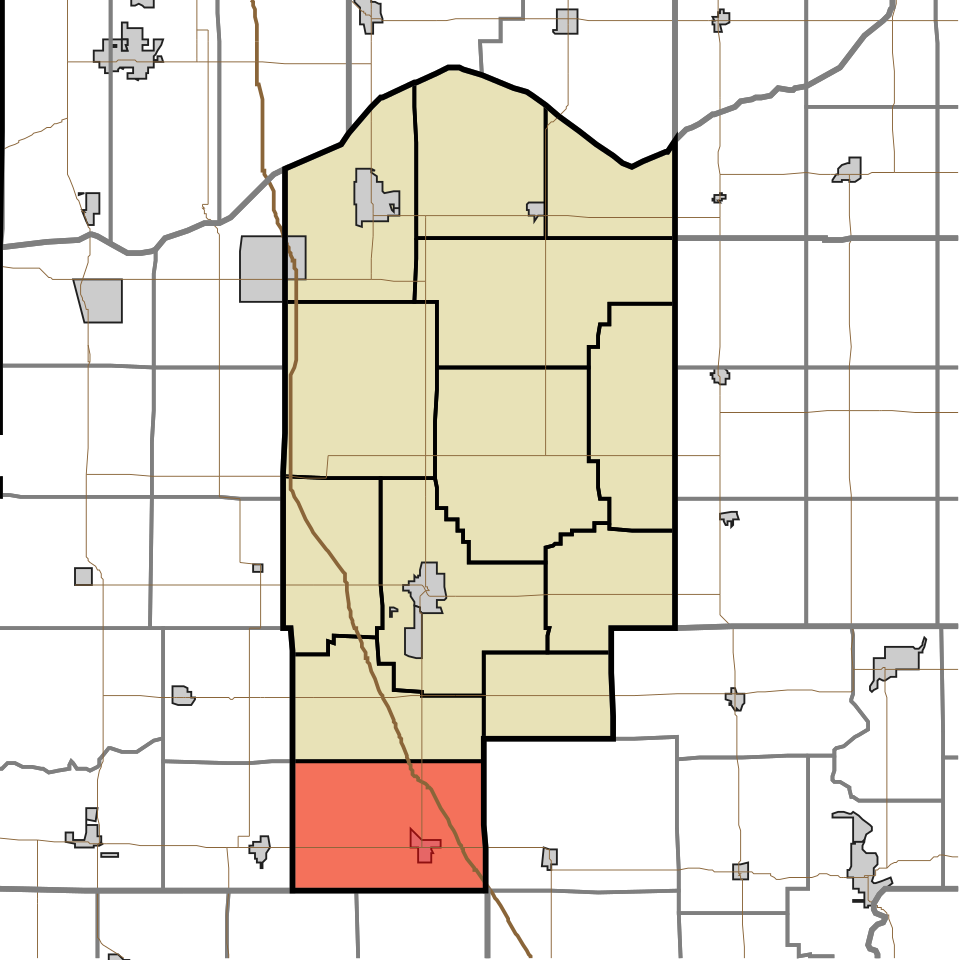 Locator map of Carpenter